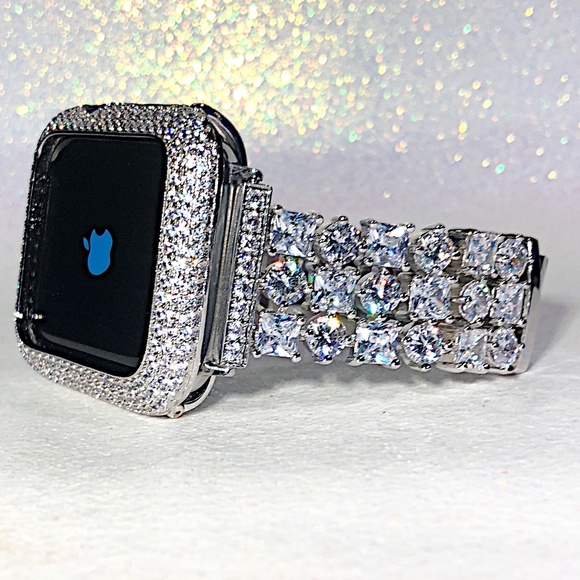 New Bling Apple Watch band and case Various sizes - Picture 1 of 6